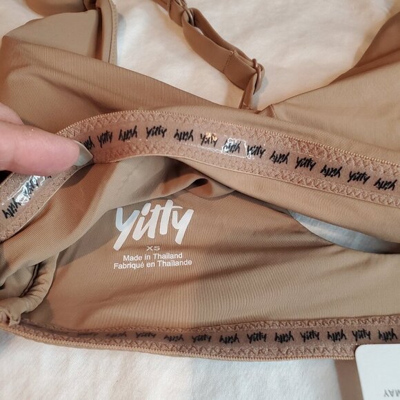 NWT Yitty SZ XS Smoothed Reality Plunge Bra - Moody B*tch Taupe - Picture 7 of 10